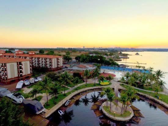 Flat Decoracao Nautica C/Vista Lago Paranoa Бразилиа Экстерьер фото